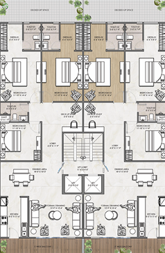 3-BHK Floor Plan